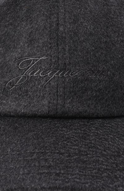 Шерстяная бейсболка JACQUEMUS, арт. 25HACU00779/AW00701, фото 3