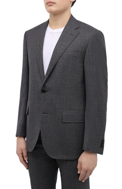 Шерстяной костюм CORNELIANI, арт. 867268-0817267/92 Q1, фото 2