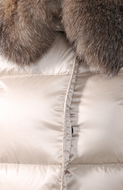 Пуховик с меховым воротником MONCLER, арт. D2-093-46903-20-57869, фото 5