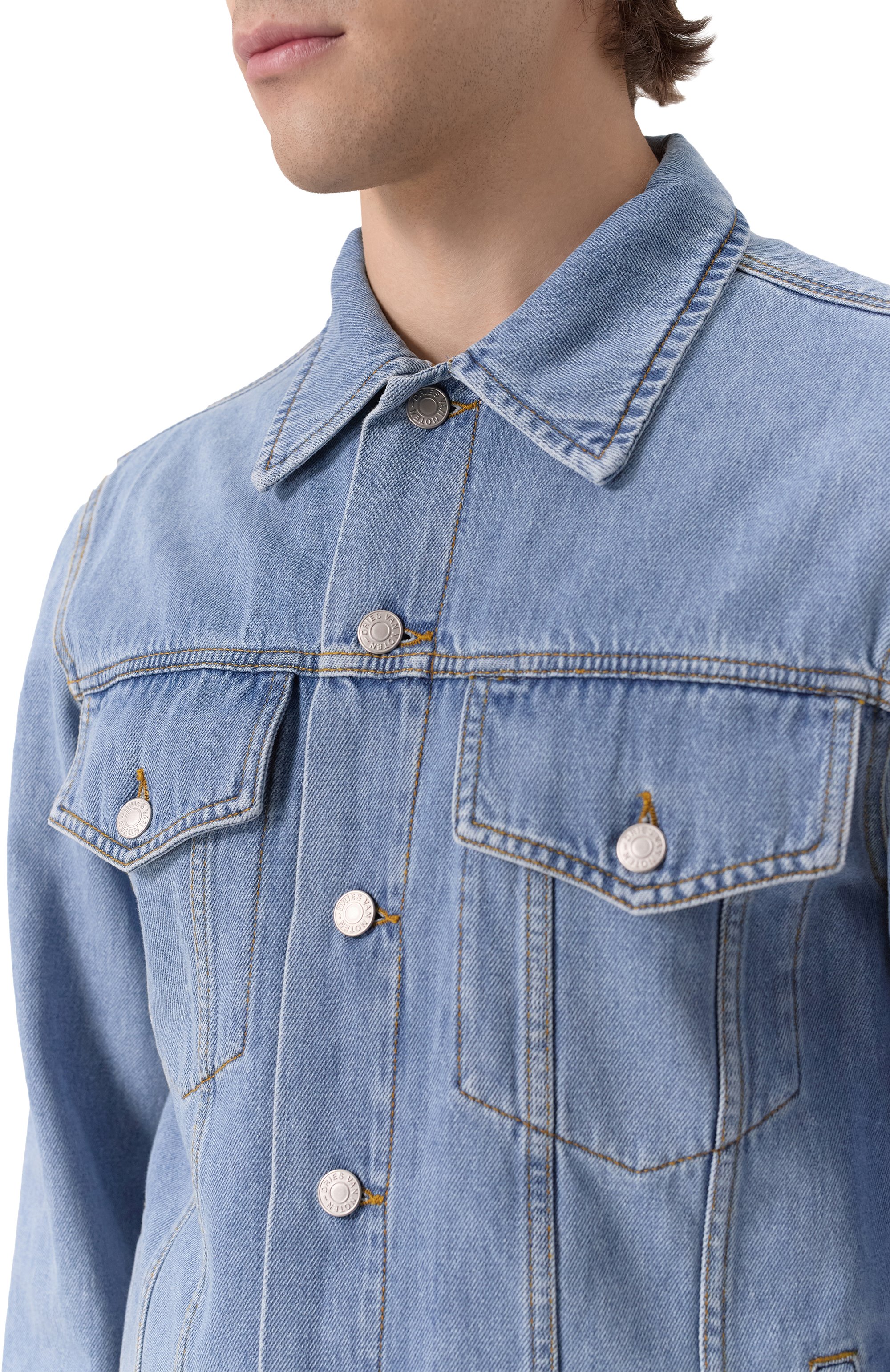 Джинсовая куртка DRIES VAN NOTEN, арт. 251-020503-1552, фото 5