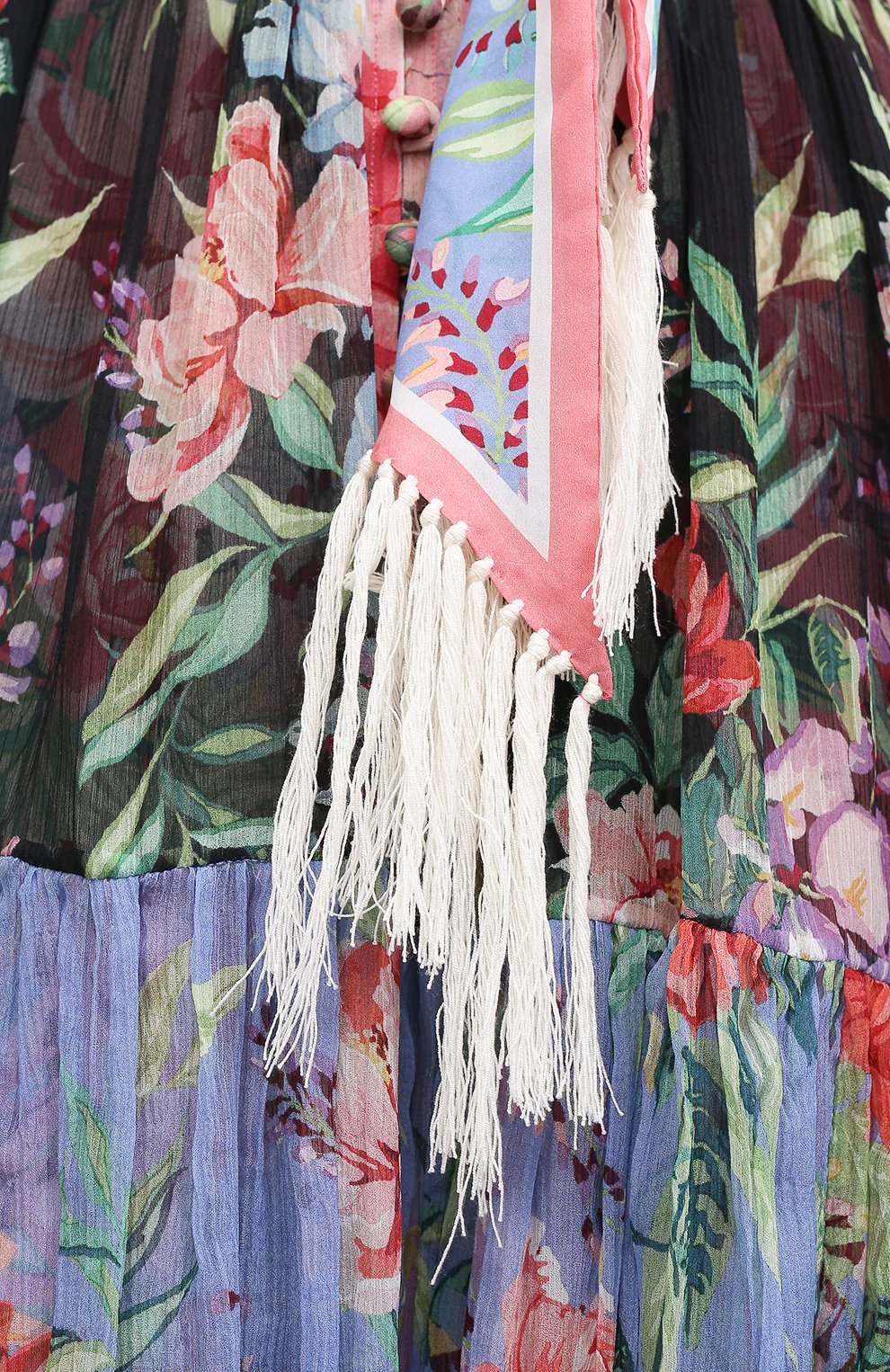 Шелковое платье ZIMMERMANN, арт. 8659DBTD, фото 5