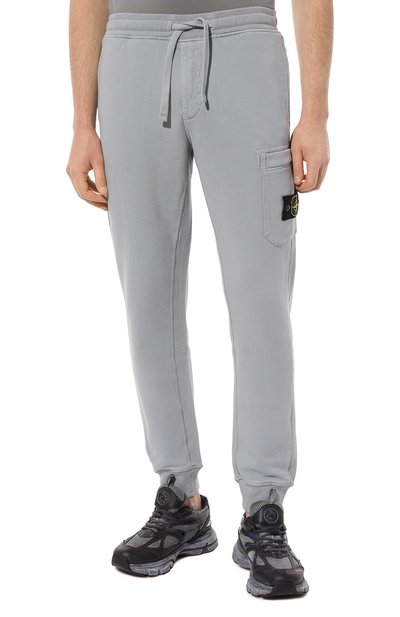 Хлопковые джоггеры STONE ISLAND, арт. 751564520, фото 3