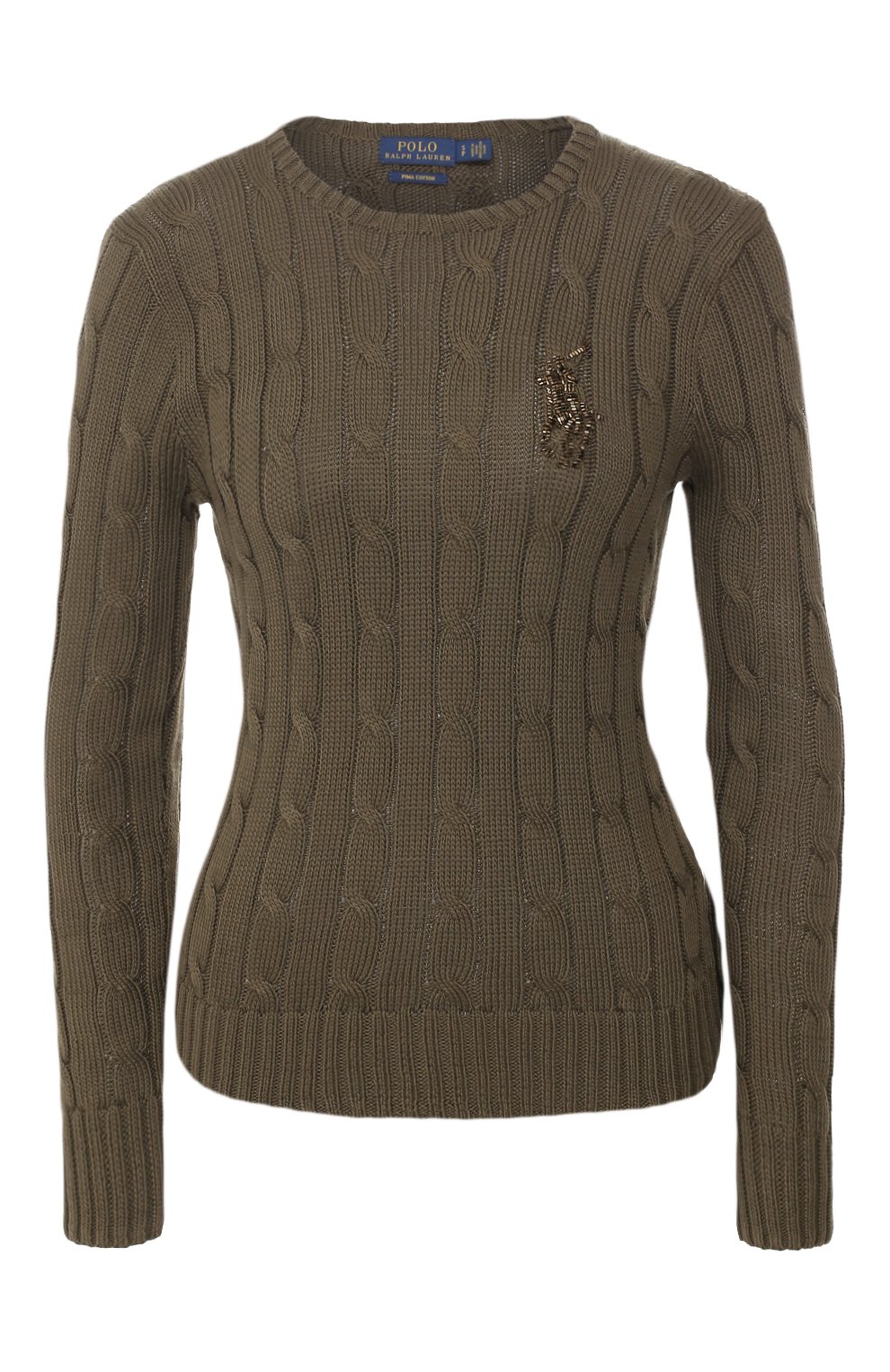 Хлопковый пуловер POLO RALPH LAUREN, арт. 211780365, фото 1