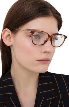 Женские оправа DIOR EYEWEAR коричневого цвета, арт. DI0RSIGHT01F 086 | Фото 2 (Региональные ограничения белый список (Axapta Mercury): RU; Тип очков: Оправа; Оптика Гендер: оптика-женское; Очки форма: Прямоугольные)