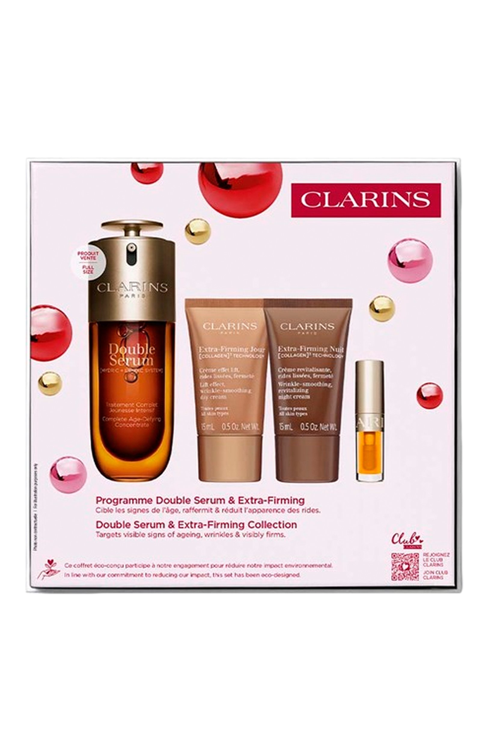 Набор double serum (50+2x15+1,4ml) CLARINS цвета по цене 14650 руб., арт. 80129822, фото 4 Набор double serum (50+2x15+1,4ml) CLARINS, арт. 80129822, фото 4