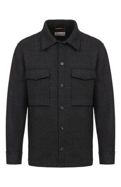 Куртка-рубашка из шерсти и кашемира AGNONA, арт. TD07U7S Y/D1Q02, фото 1