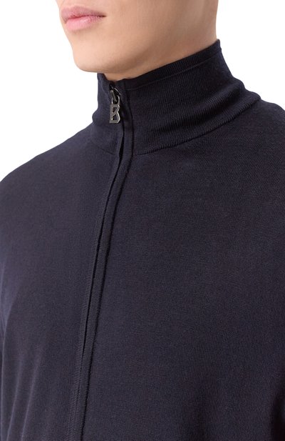 Шерстяной кардиган BOGNER темно-синего цвета по цене 35900 руб., арт. 88619785, фото 5 Шерстяной кардиган BOGNER, арт. 88619785, фото 5