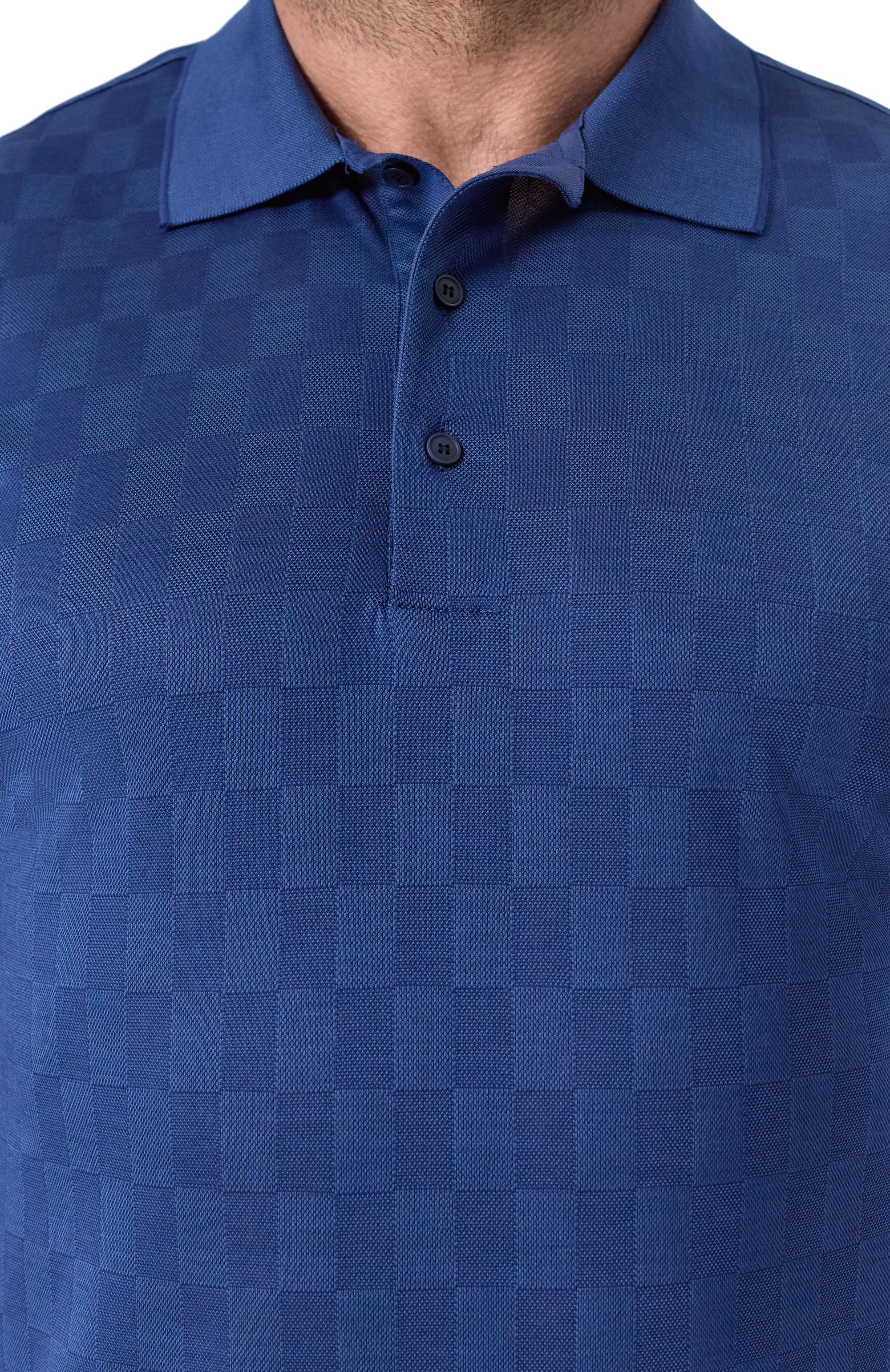 Хлопковое поло PAUL&SHARK синего цвета по цене 39750 руб., арт. 25411278/5XL, фото 5 Хлопковое поло PAUL&SHARK, арт. 25411278/5XL, фото 5