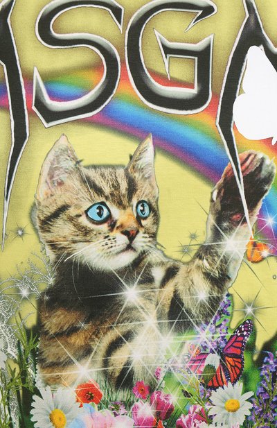 Хлопковая футболка MSGM, арт. 3041MDM164 217298, фото 5