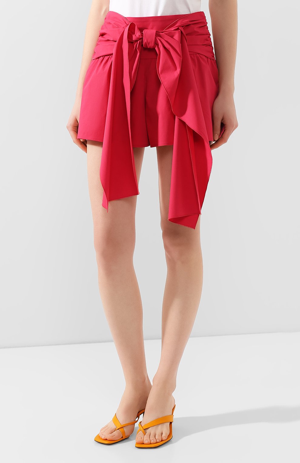 Хлопковые шорты REDVALENTINO, арт. TR0RFD00/0VU, фото 3