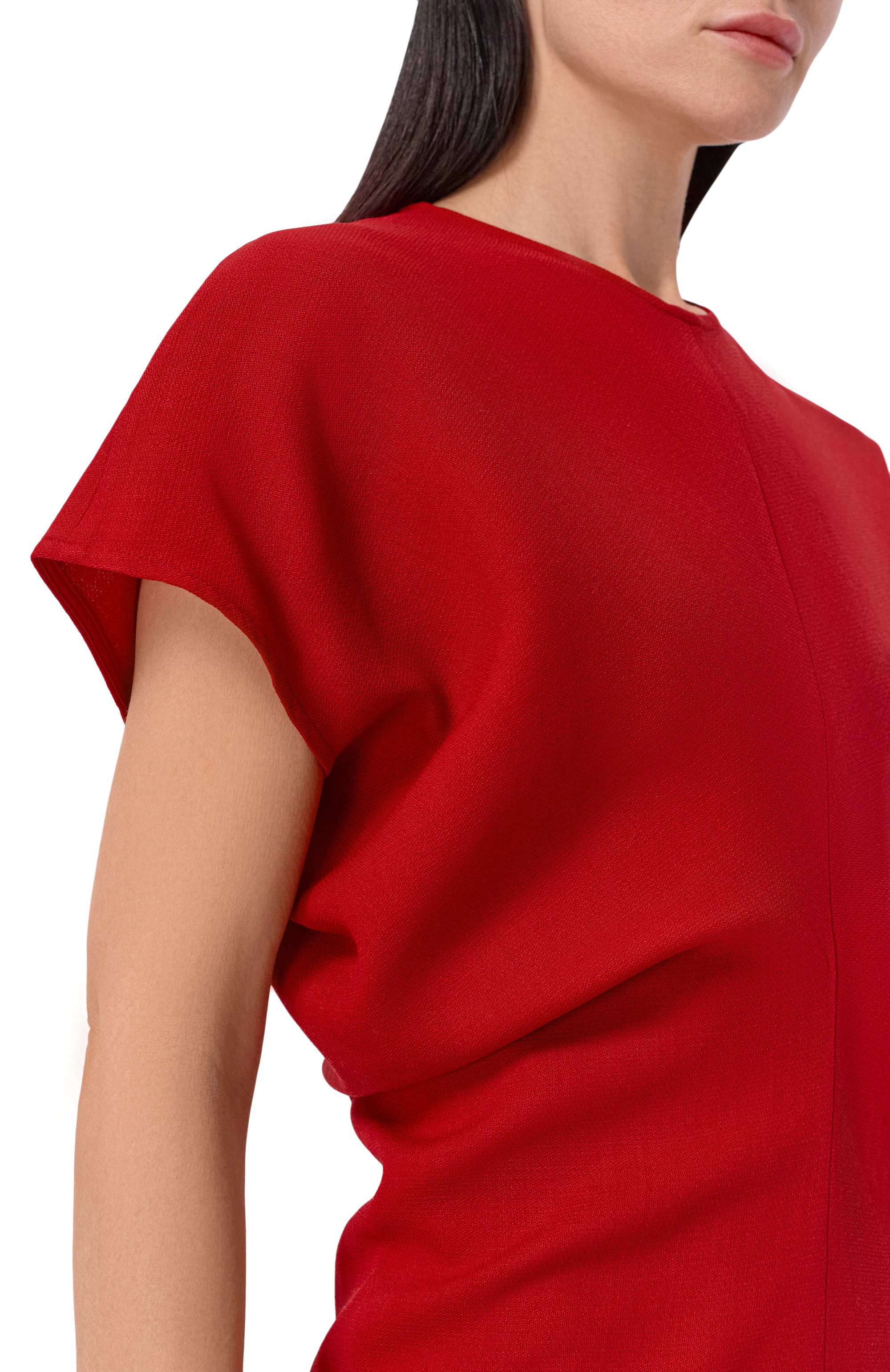 Шерстяное платье TOTEME, арт. 261-WRD1103-FB0568, фото 4