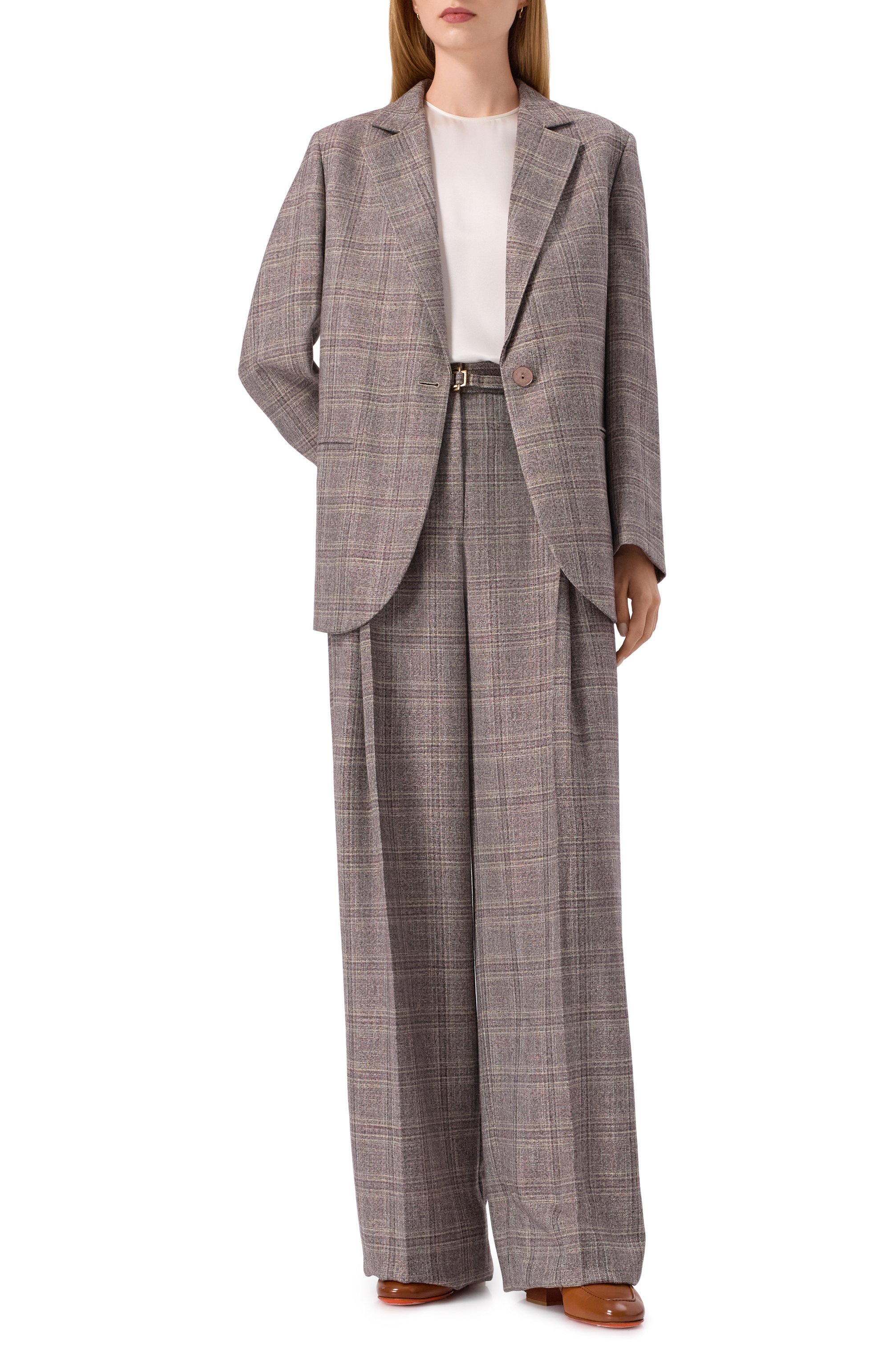 Кожаные туфли SANTONI, арт. WDCG71240SX1NZZF, фото 3