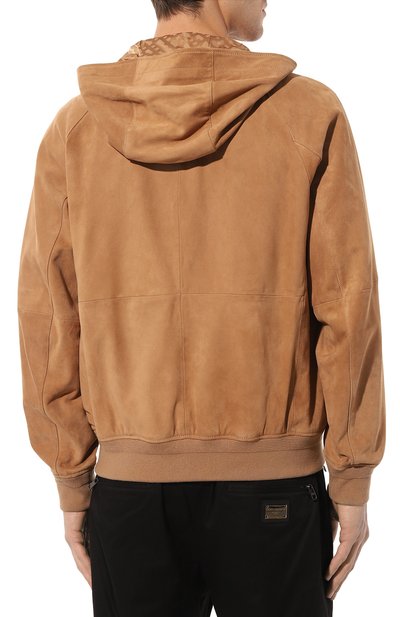 Замшевый бомбер BOSS, арт. 50505407, фото 4