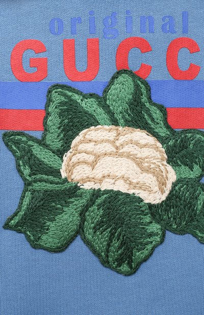 Хлопковое худи GUCCI, арт. 564471/XJCSM, фото 3