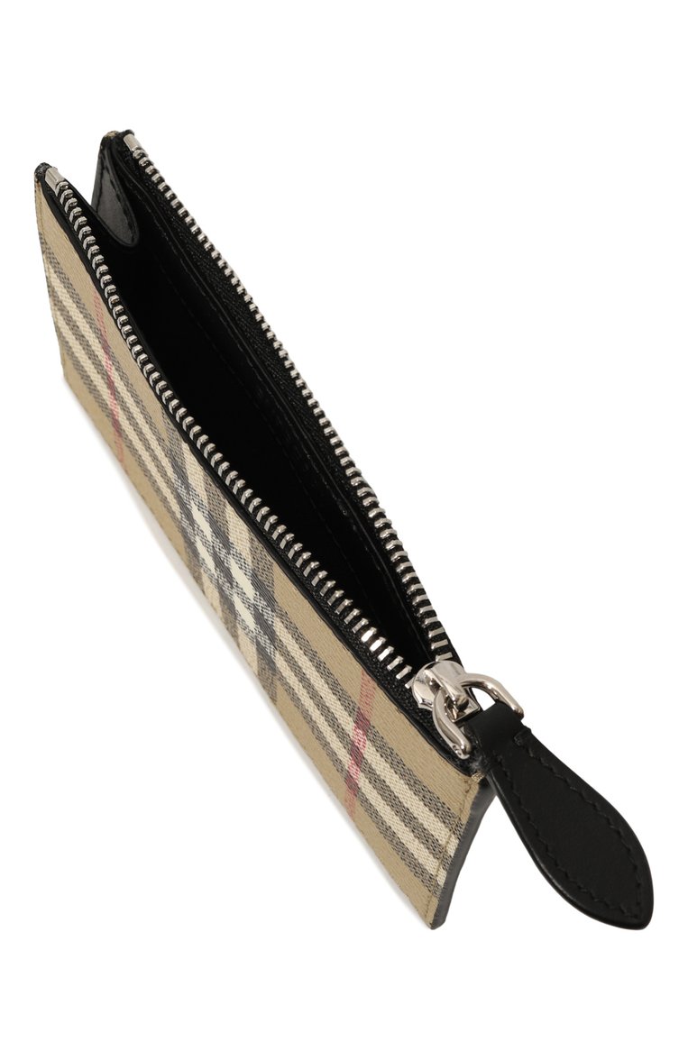 Мужской футляр для кредитных карт BURBERRY бежевого цвета, арт. 8084166 | Фото 3 (Нос: Не проставлено; Материал: Текстиль)