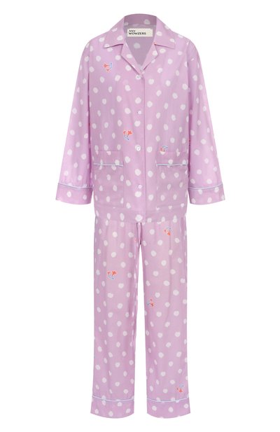 Женская хлопковая пижама ANY WOWZERS, арт. NCLS02-LDOT-LAV