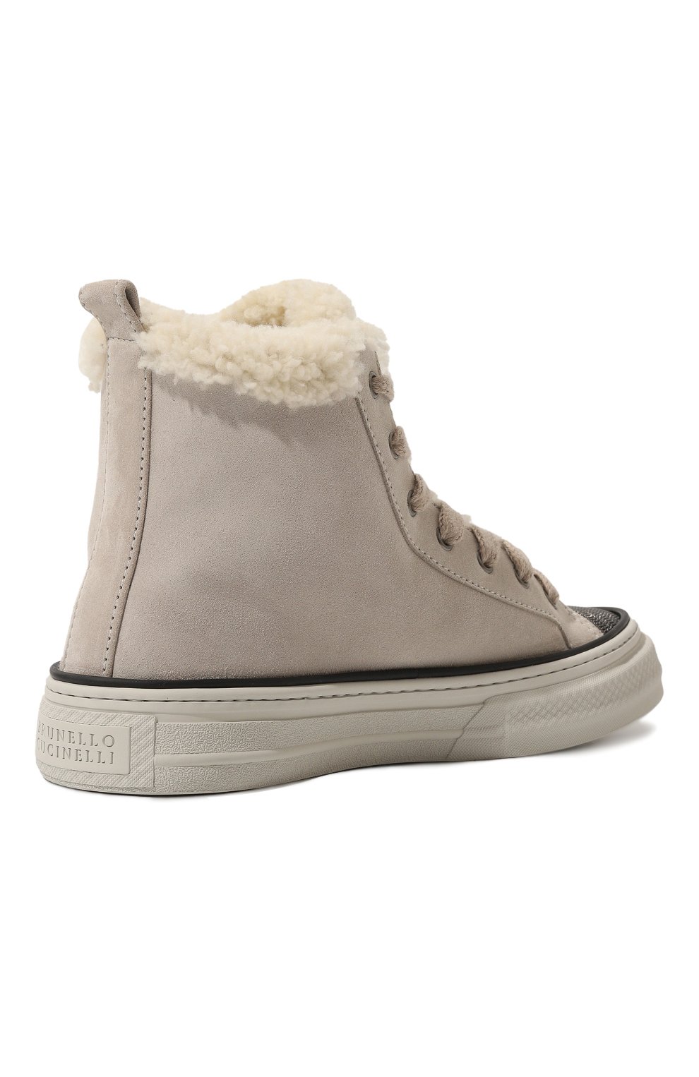 Замшевые кеды BRUNELLO CUCINELLI, арт. MZSFG2727, фото 5