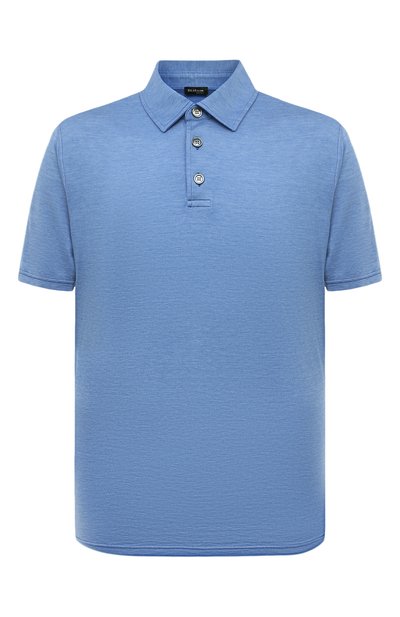 Мужское поло из шелка и хлопка KITON, арт. UMK0356
