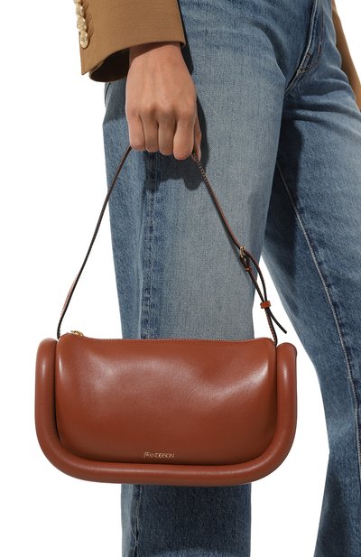 Сумка bumper JW ANDERSON коричневого цвета по цене 79950 руб., арт. HB0459LA0088, фото 2 Сумка bumper JW ANDERSON, арт. HB0459LA0088, фото 2