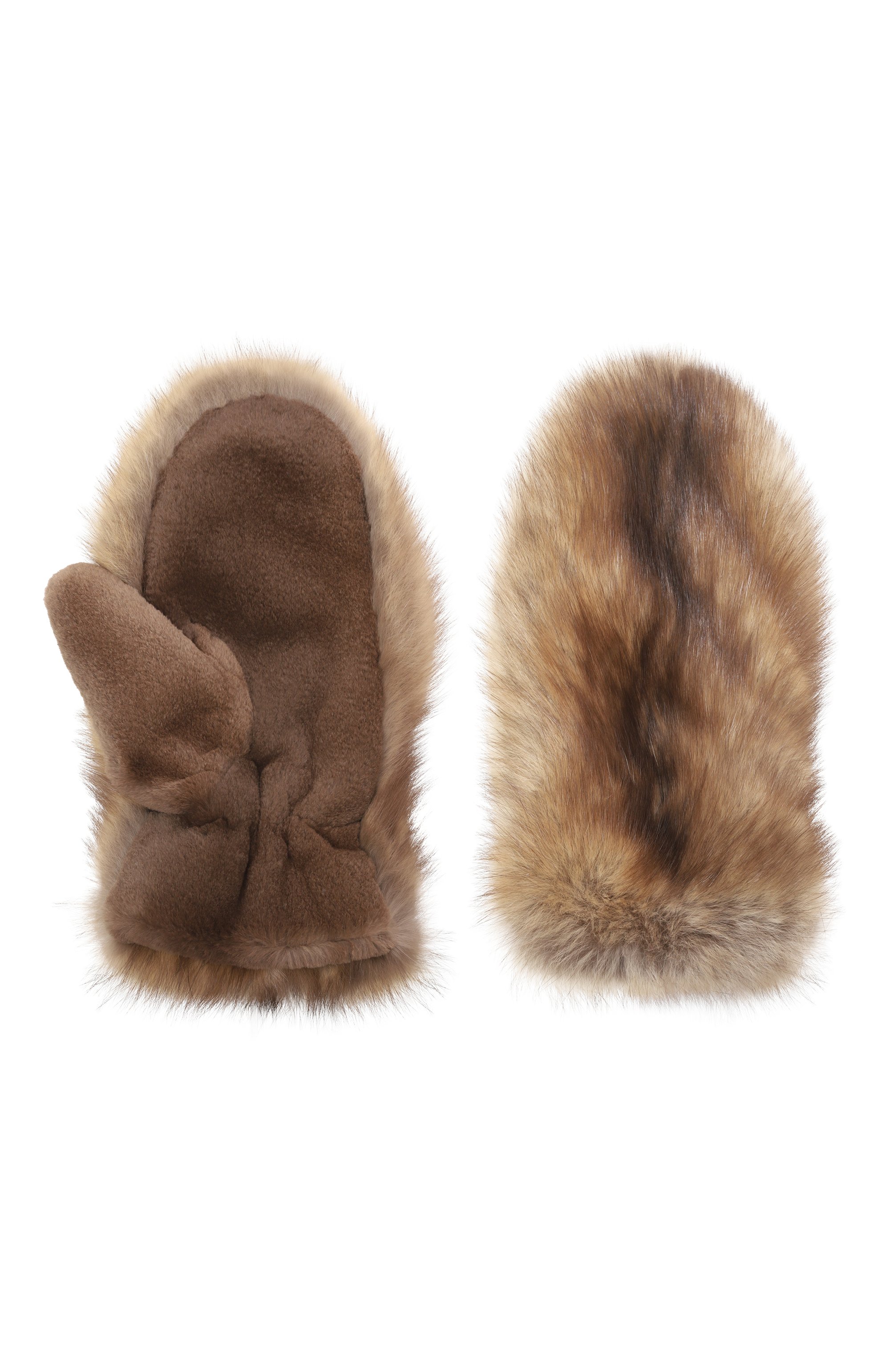 Меховые варежки из соболя и норки FURLAND, арт. 0086719750027100012, фото 2