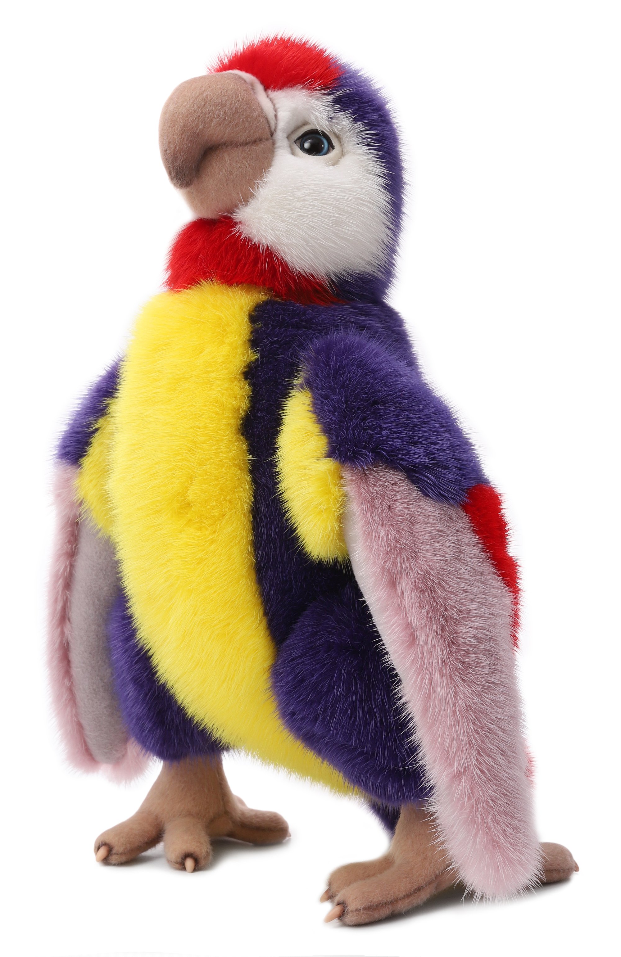 Мягкая игрушка попугай CAROLON разноцветного цвета по цене 108000 руб., арт. МИ-25-ЛГ-011-2, фото 2 Мягкая игрушка попугай CAROLON, арт. МИ-25-ЛГ-011-2, фото 2