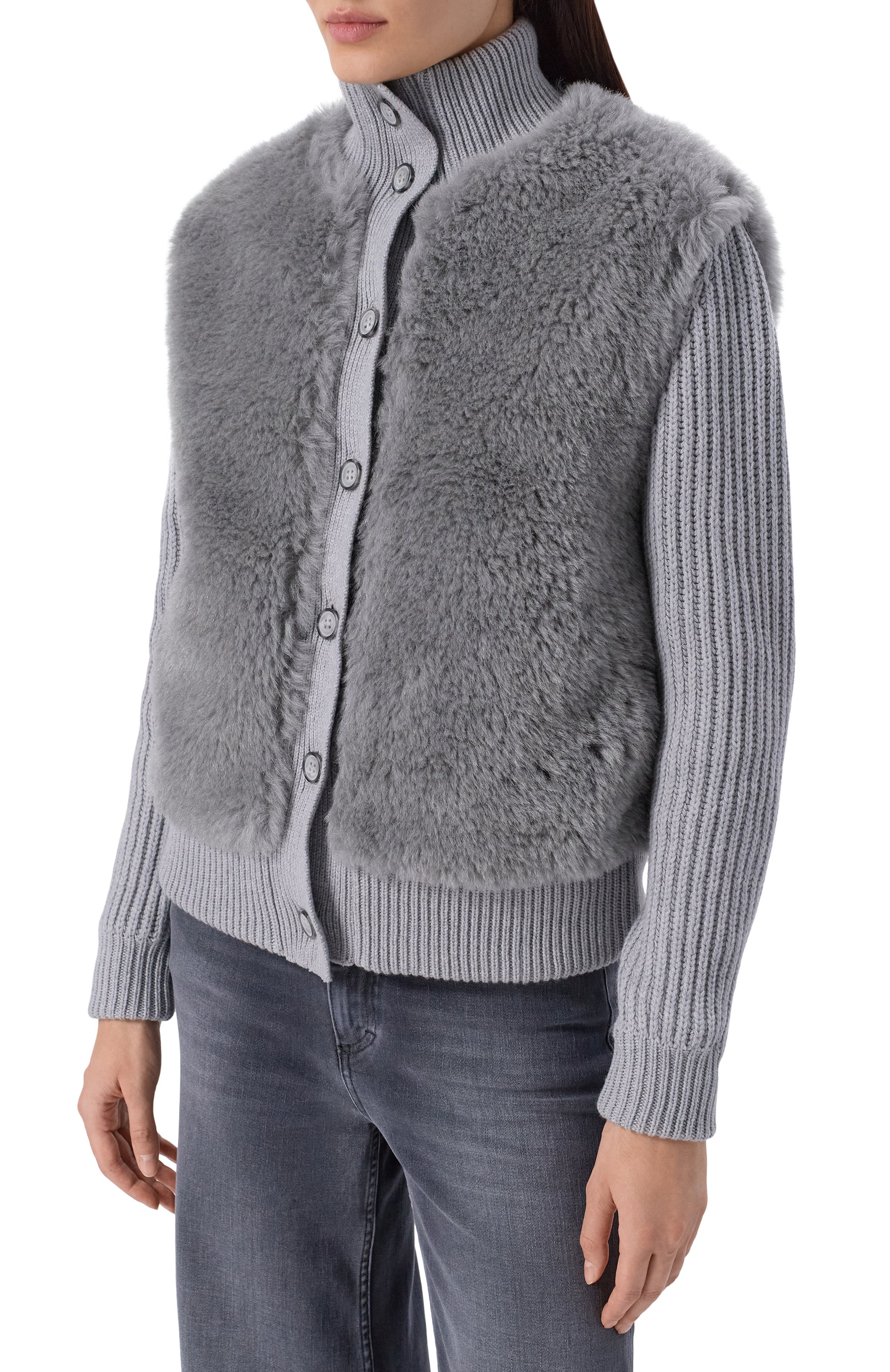 Комбинированный кардиган GRAN SASSO, арт. 13225/12885, фото 3