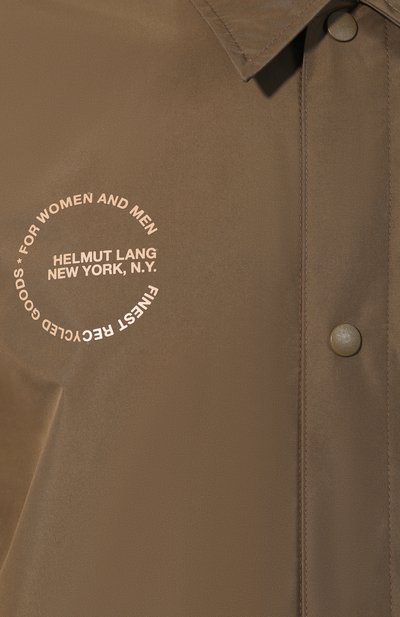 Куртка HELMUT LANG хаки цвета по цене 23450 руб., арт. J04HM104, фото 5 Куртка HELMUT LANG, арт. J04HM104, фото 5
