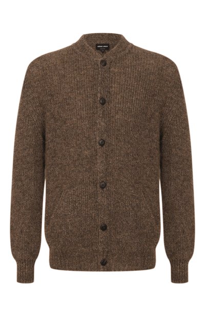 Мужской шерстяной кардиган GIORGIO ARMANI, арт. GM004723/AF30082
