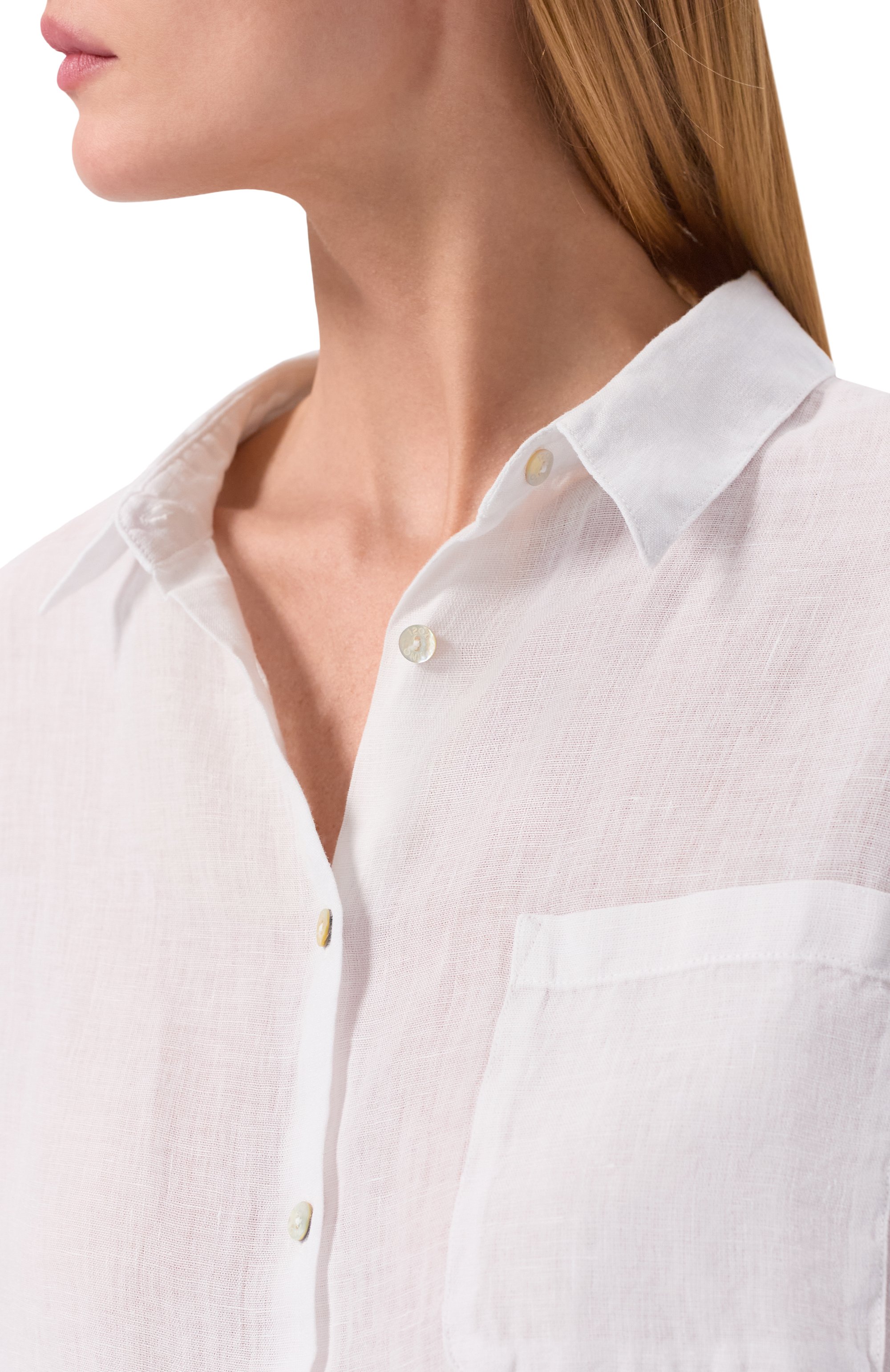 Льняная рубашка 120% LINO, арт. 33ALIW19GE/0000115, фото 5