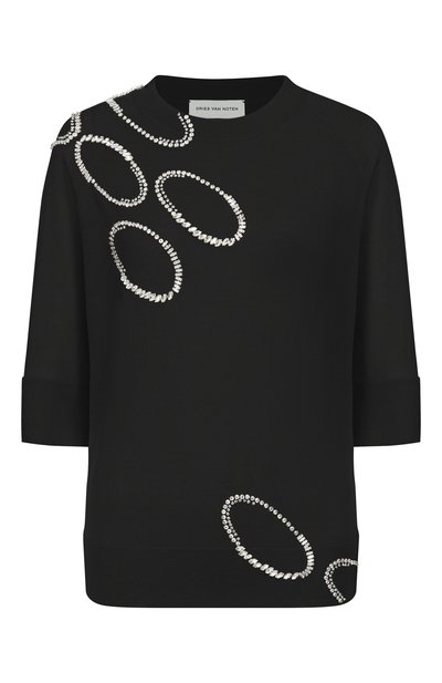 Женский шерстяной пуловер DRIES VAN NOTEN, арт. 011202/3700