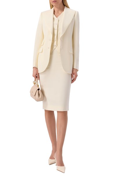 Шерстяной жакет DOLCE & GABBANA, арт. F29Z8T/FUBGC, фото 2