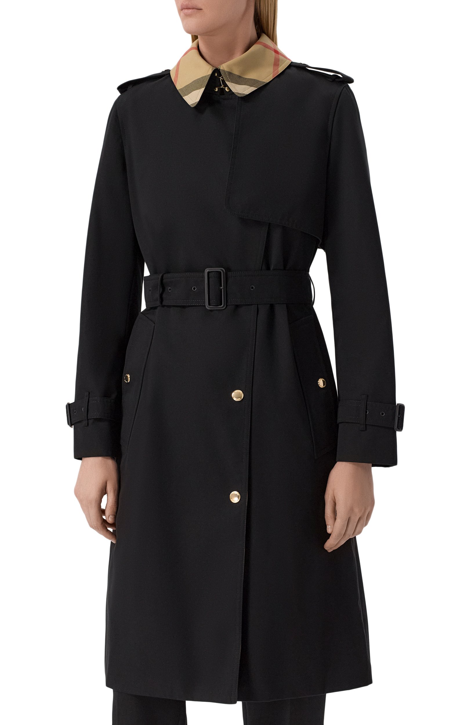 Хлопковый тренч BURBERRY, арт. 8129457, фото 6