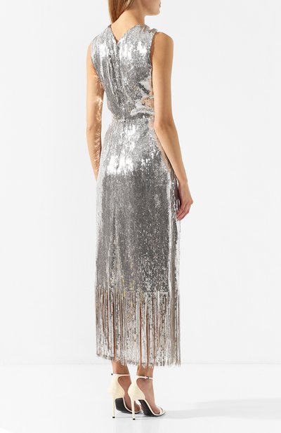 Платье с пайетками RACHEL COMEY, арт. 193W-624-S1089 SEQUIN FRINGE, фото 4