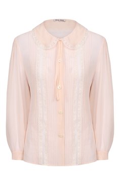 Хлопковая блузка MIU MIU, арт. MK1512-881-F0075, фото 1