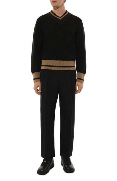 Шерстяные брюки DRIES VAN NOTEN, арт. 242-020901-9210, фото 2