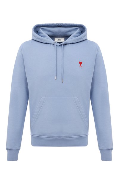 Хлопковое худи AMI, арт. E21HJ008.730, фото 1