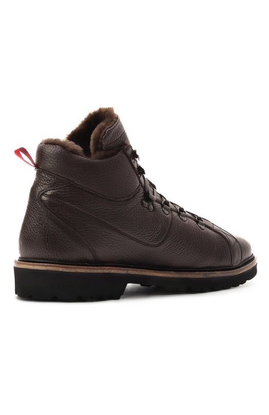Кожаные ботинки Kiton USSA175N0012601 Коричневый  USSA175N0012601 Фото 5