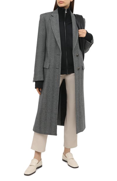 Брюки NANUSHKA, арт. VINNI_CREME_VEGAN LEATHER, фото 2