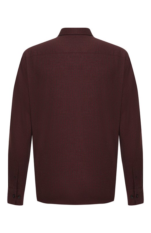 Хлопковая рубашка 1863 by ETERNA Бордовый, фото 2