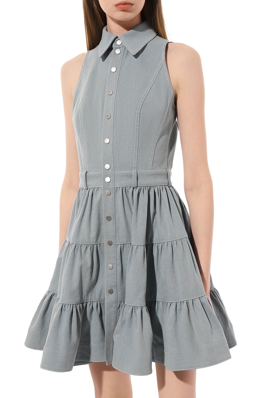 Джинсовое платье YANA DRESS синего цвета по цене 159000 руб., арт. 1-23/5-868-2558/2, фото 3 Джинсовое платье YANA DRESS, арт. 1-23/5-868-2558/2, фото 3