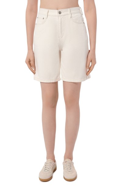 Джинсовые шорты DUNST белого цвета по цене 12950 руб., арт. UDPA4A2150W, фото 3 Джинсовые шорты DUNST, арт. UDPA4A2150W, фото 3