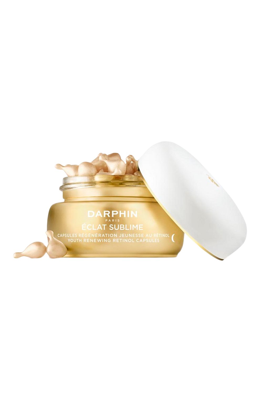Восстанавливающие капсулы с ретинолом eclat sublime (60шт) DARPHIN бесцветного цвета по цене 10800 руб., арт. DEJ2-01, фото 2 Восстанавливающие капсулы с ретинолом eclat sublime (60шт) DARPHIN, арт. DEJ2-01, фото 2