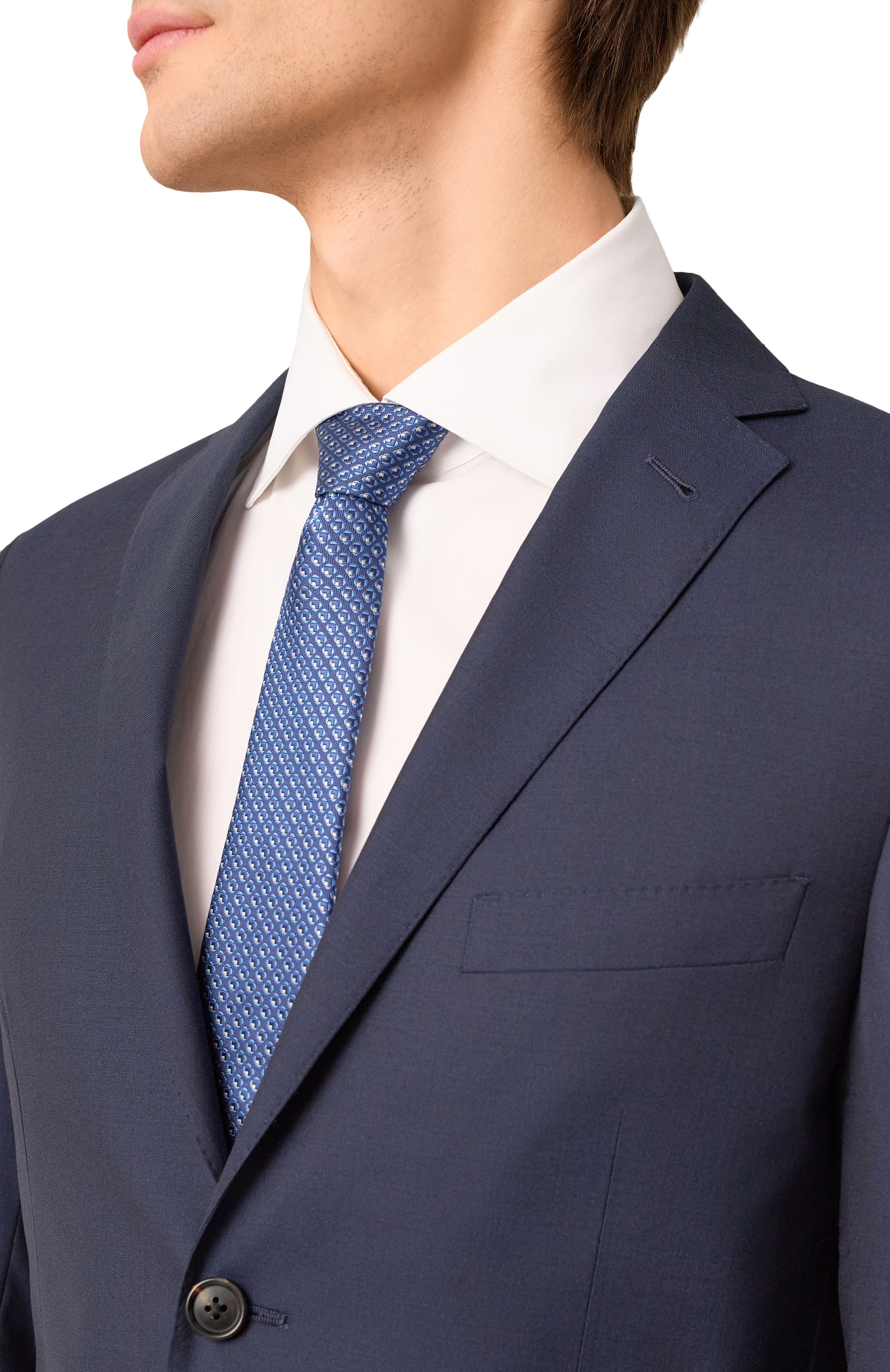 Шелковый галстук CANALI, арт. 18/HJ04189, фото 2