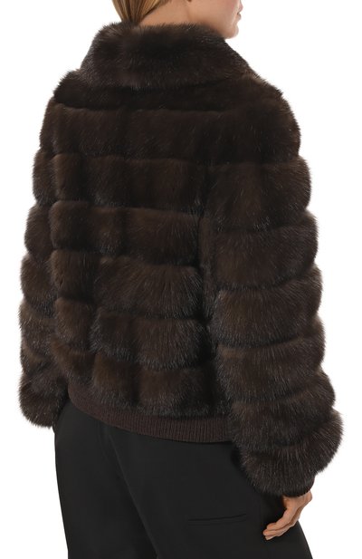 Шуба из меха соболя VICTORIA KUSENKOVA, арт. 763509303569, фото 4