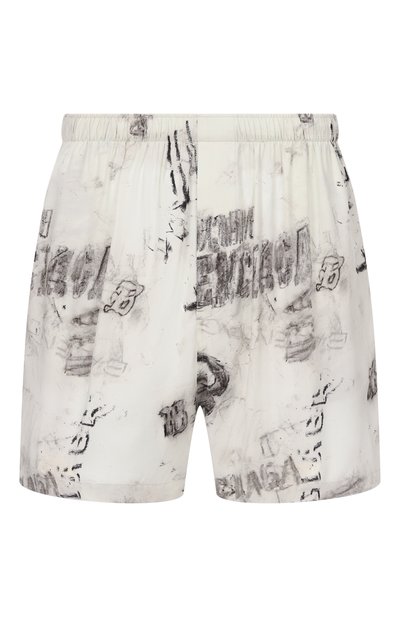Мужские шорты из вискозы BALENCIAGA, арт. 850715/TTL78