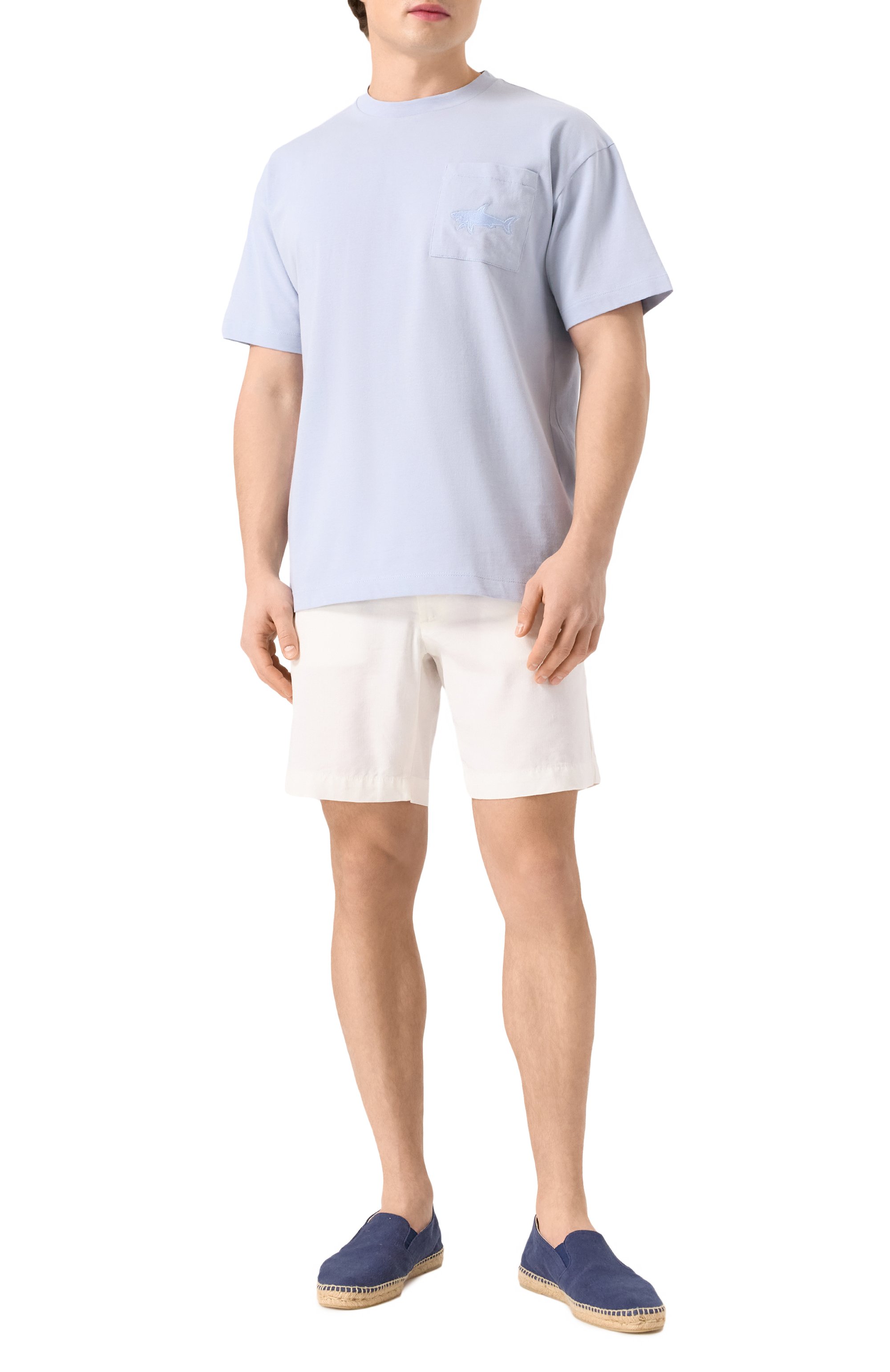 Хлопковая футболка PAUL&SHARK, арт. 25411092, фото 2