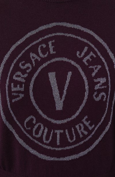 Шерстяной пуловер VERSACE JEANS COUTURE, арт. 77HAFM21/CM45H, фото 5