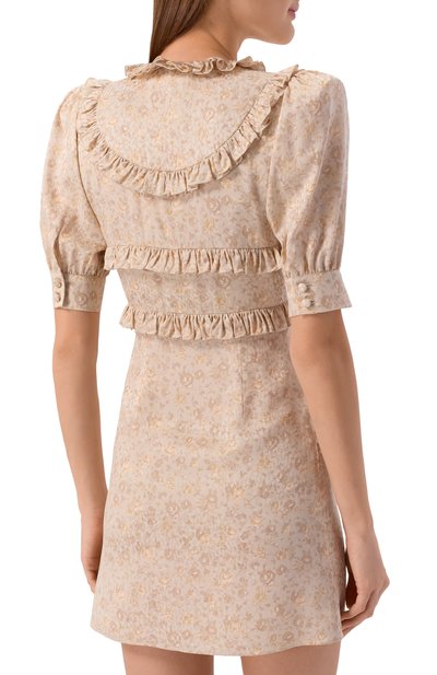 Шелковое платье ALESSANDRA RICH, арт. FABX4297/F4670, фото 3