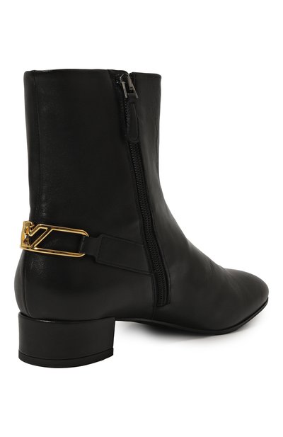 Кожаные ботильоны EMPORIO ARMANI, арт. X3M368/XF271, фото 5