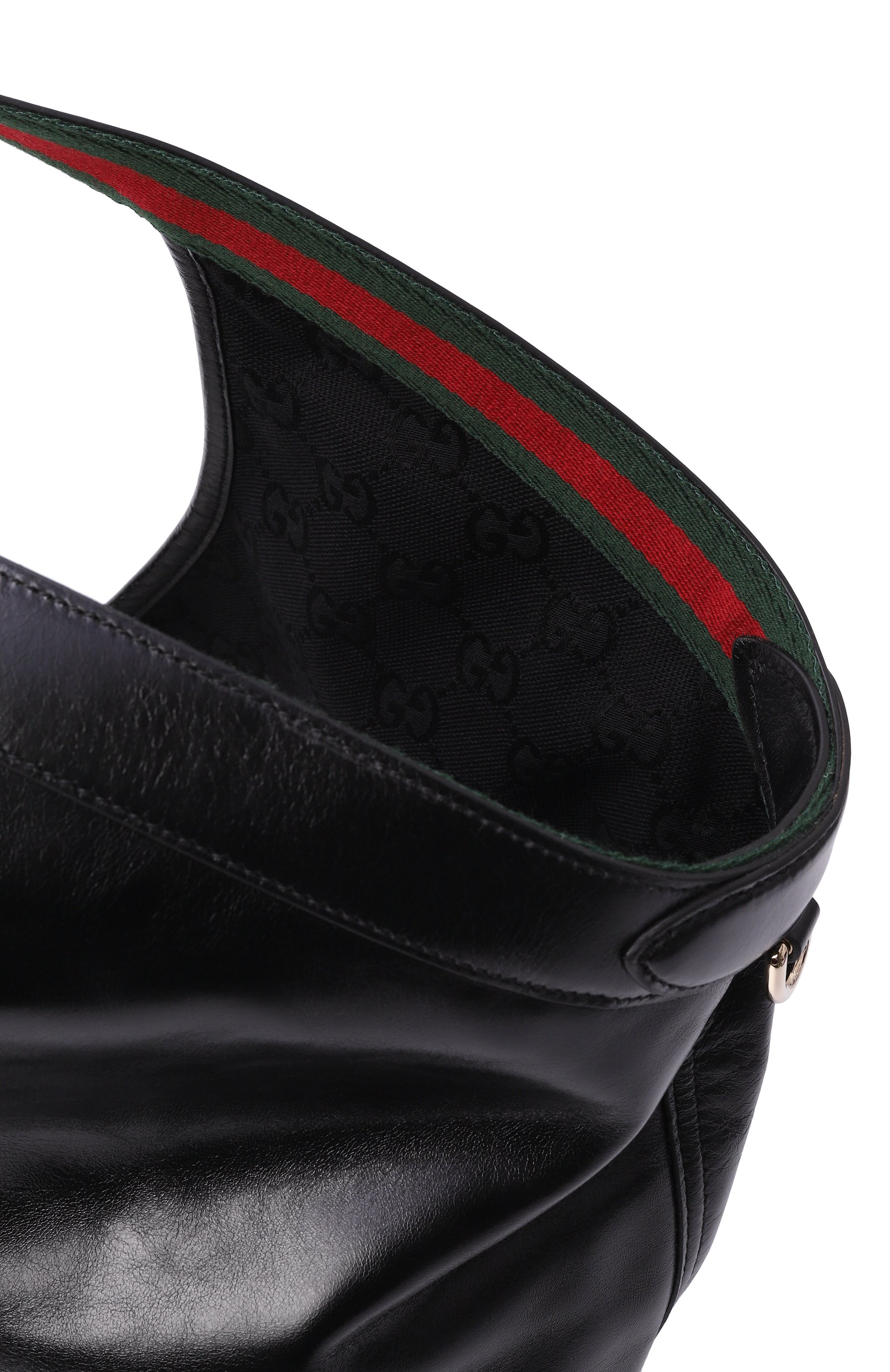 Сумка-тоут giglio large GUCCI черного цвета по цене 513500 руб., арт. 853971/AAF2H, фото 6 Сумка-тоут giglio large GUCCI, арт. 853971/AAF2H, фото 6